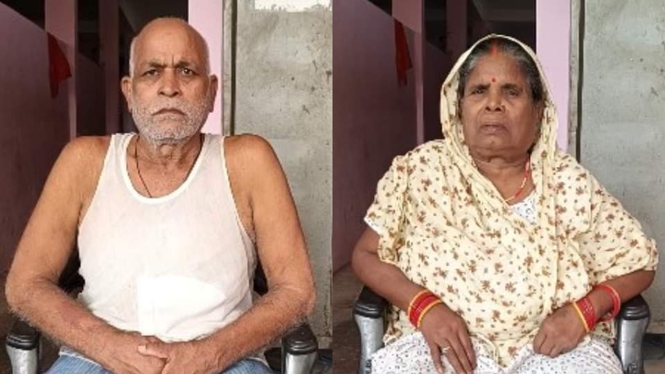 son refused to accept his mother dead body villagers buried her husband broke down in tears