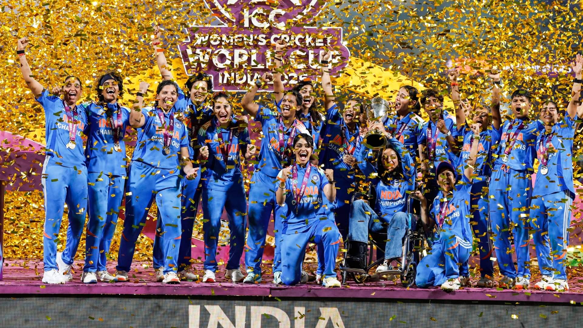 india women golden year four world cups