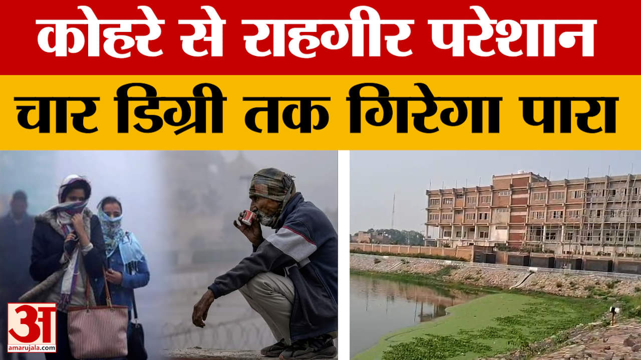 Bihar Weather Today: बिहार के कई जिलों में सुबह कोहरा देखने को मिला, चार डिग्री तक गिरेगा पारा | Fog