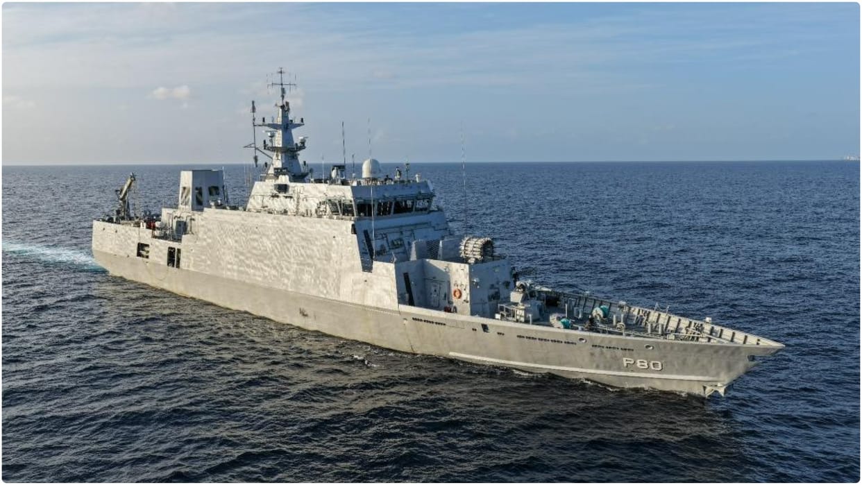Mumbai: Commissioning ceremony of the New Warship INS Mahe, Anti Submarine Ship, ASW SWC
