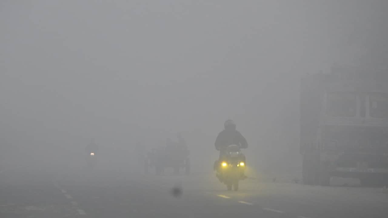 सुबह-सुबह छाया रहा कोहरा।