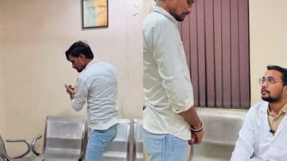 Doctor gets angry to see man makes reel in hospital then what happened next you can not control laugh