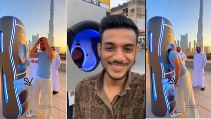 viral haircut machine ai fake videos social media trend reality check