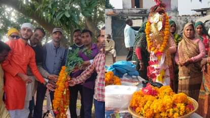 villagers performed the marriage of tamarind tree and well in Lakhimpur kheri