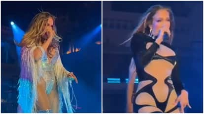 American singer jennifer lopez performance in billionaire udaipur wedding see video