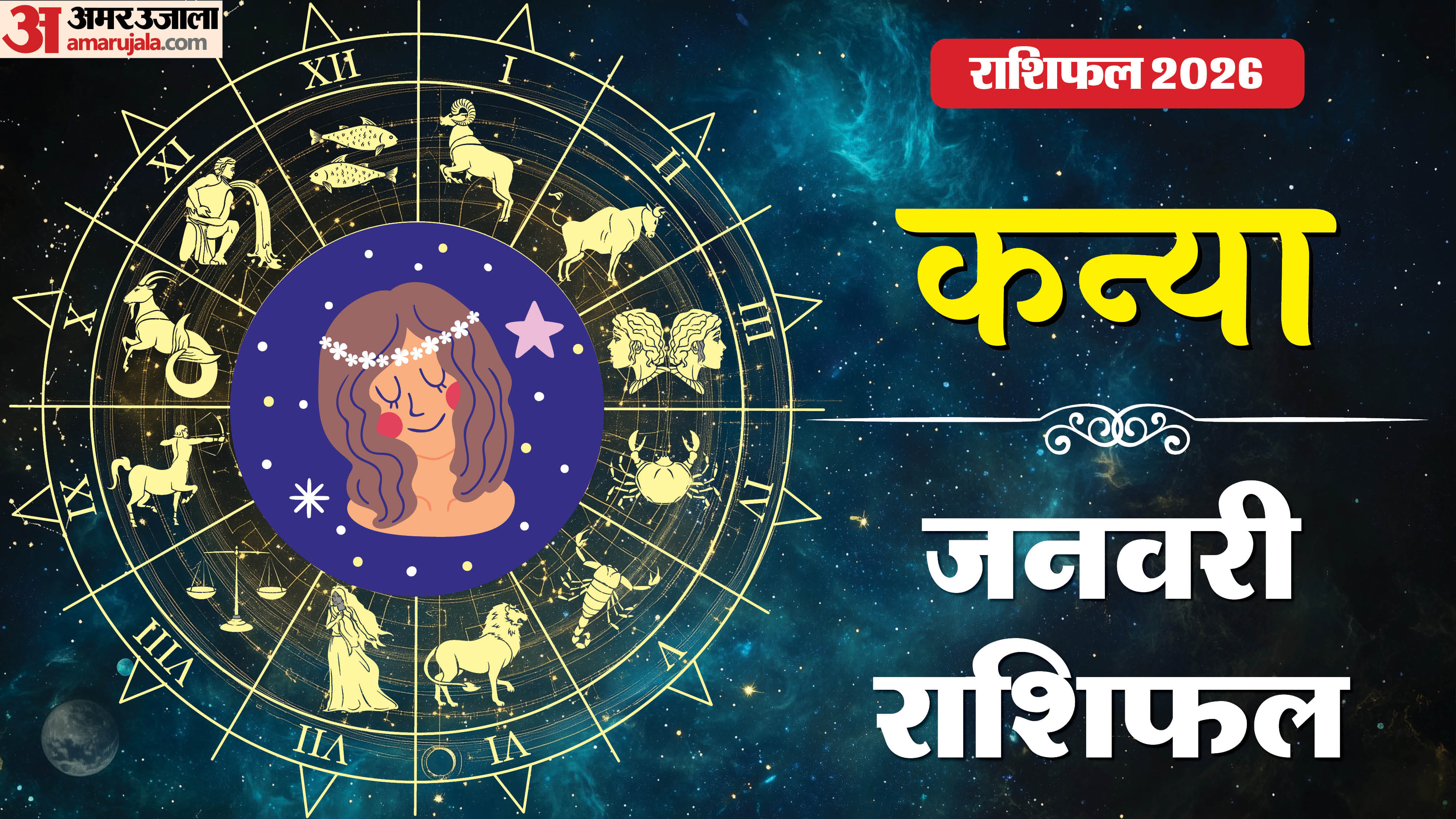 Rashifal 2026 Kanya Rashifal Yearly Horoscope Prediction for Career Money Business Health and Love in Hindi