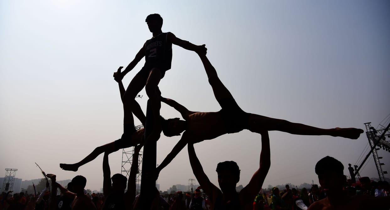 Lucknow: National Jamboree Festival begins today, with Scouts, Guides, and Cadets from across the country arri