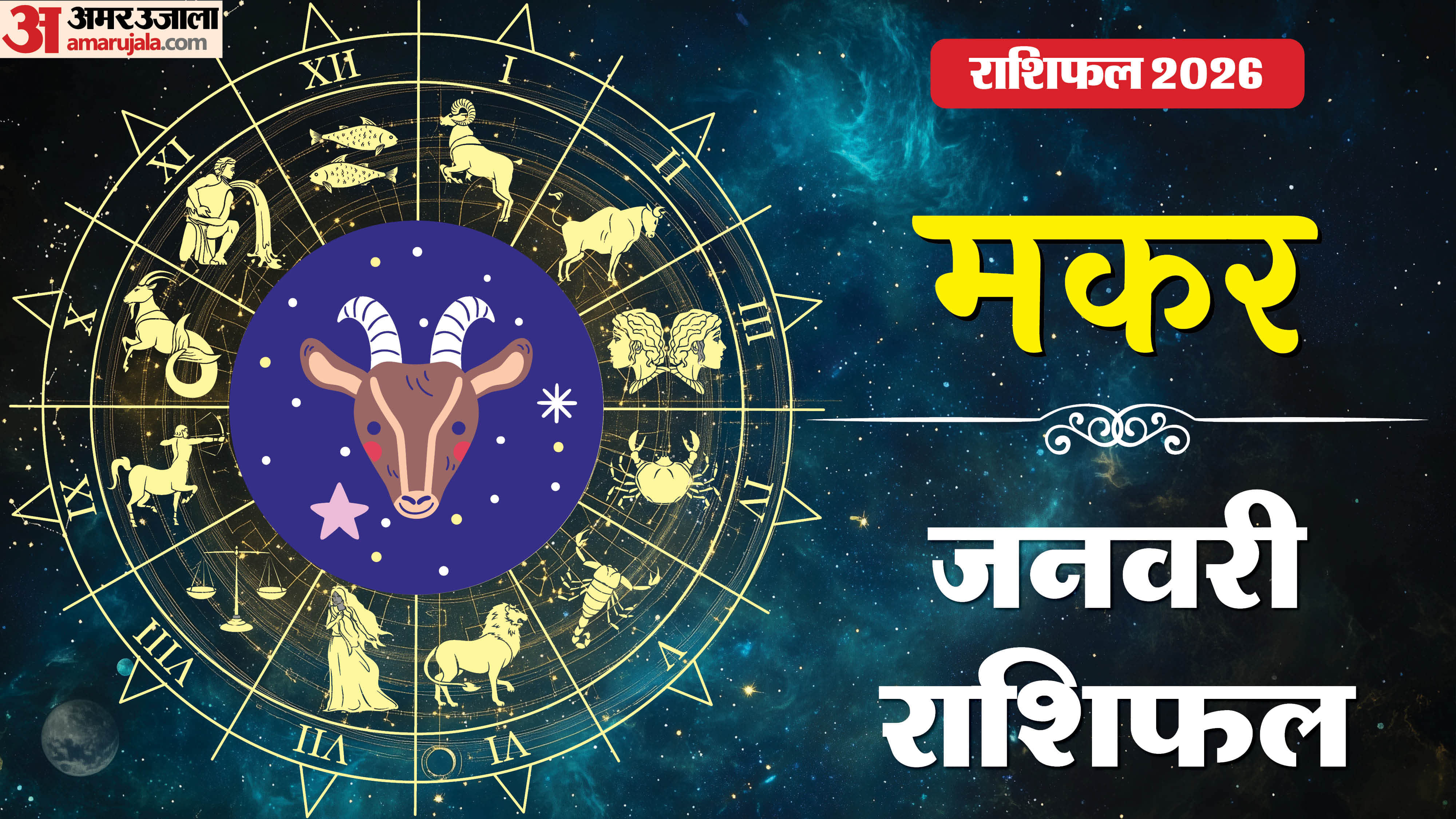 Rashifal 2026 Makar Rashifal Yearly Horoscope Prediction for Career Money Business Health and Love in Hindi