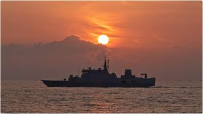 Mumbai: Commissioning ceremony of the New Warship INS Mahe, Anti Submarine Ship, ASW SWC