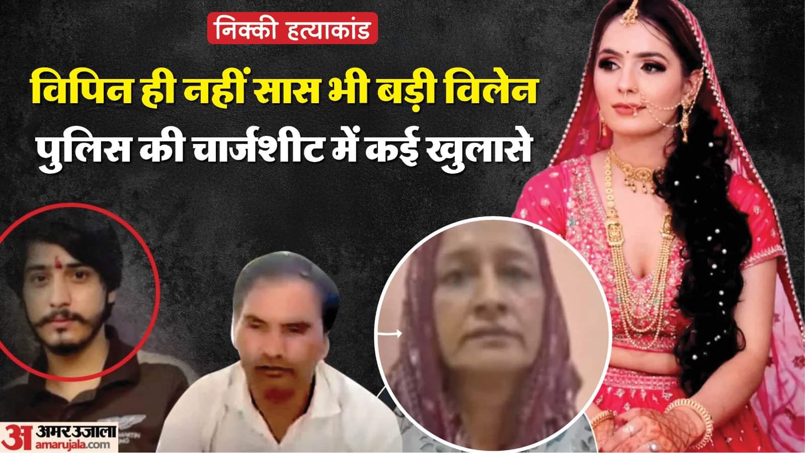 Nikki murder case Chargesheet filed against husband and in-laws on murder charges