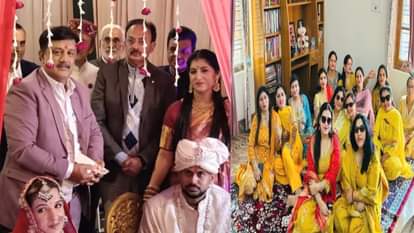 Himachal: The wedding procession arrived in Paonta Sahib from New Zealand, took seven vows according to Hindu