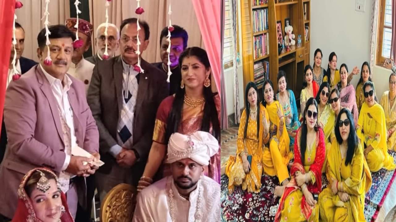 न्यूजीलैंड से पांवटा साहिब पहुंची बरात, हिंदू रीति-रिवाज से लिए सात फेरे।