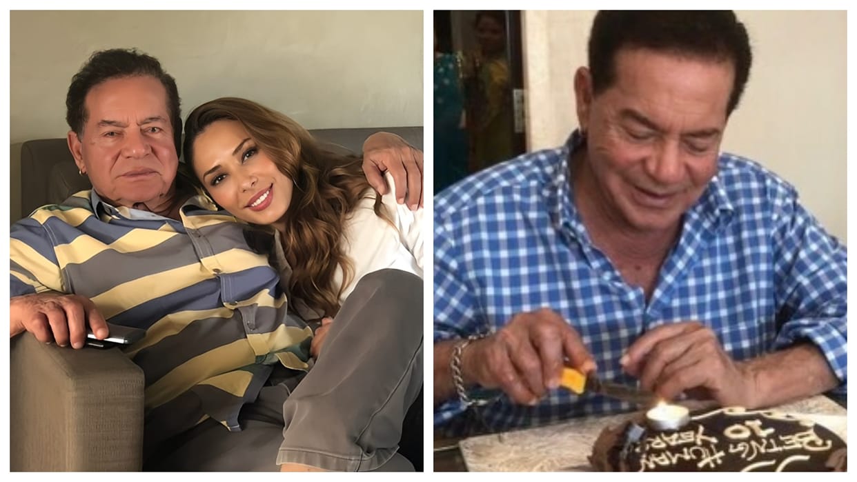 salman khan rumoured girlfriend Iulia Vantur wishes salim khan happy birthday see photos