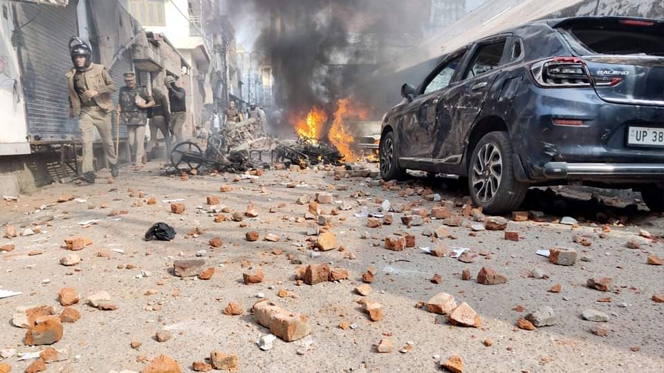 Sambhal Violence Anniversary police PAC and RAF on high alert drones monitoring mosque area