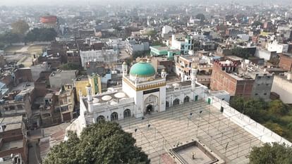 Sambhal Violence Anniversary police PAC and RAF on high alert drones monitoring mosque area
