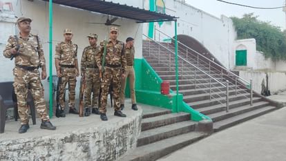 Sambhal Violence Anniversary police PAC and RAF on high alert drones monitoring mosque area