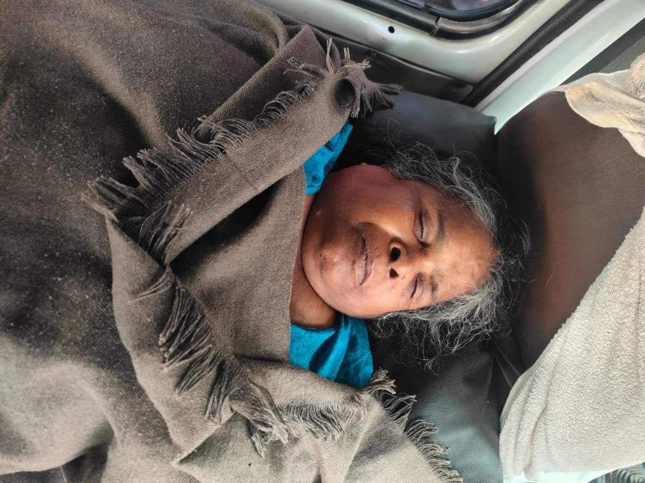 son refused to take his mother dead body saying wedding at home do not bring body