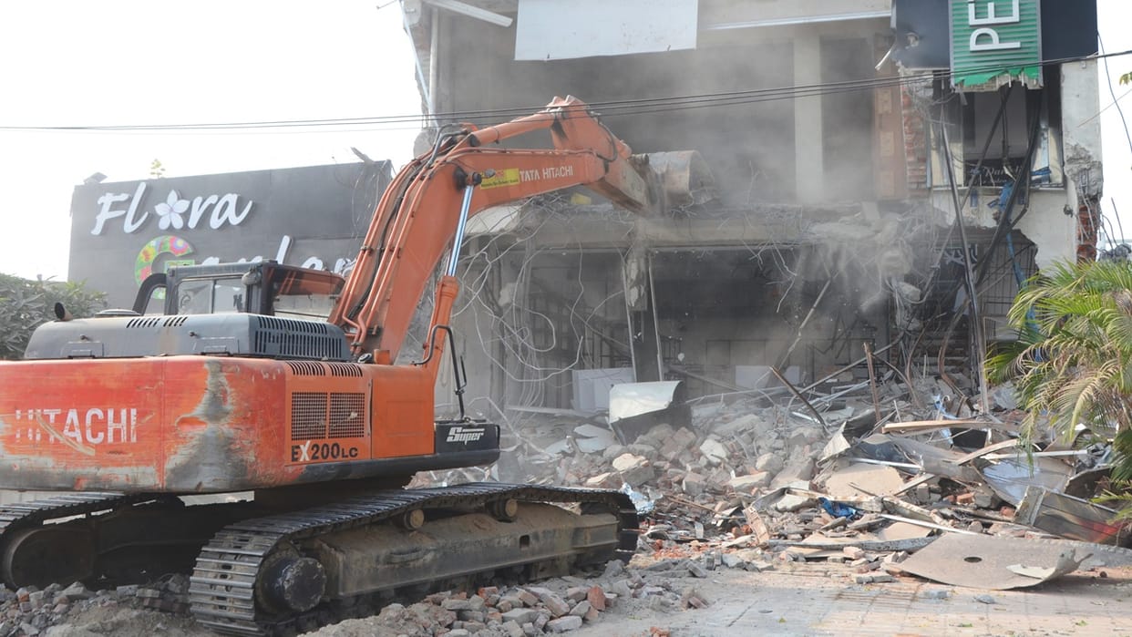 police investigation has started into the case of encroachment of sealed land in bareilly