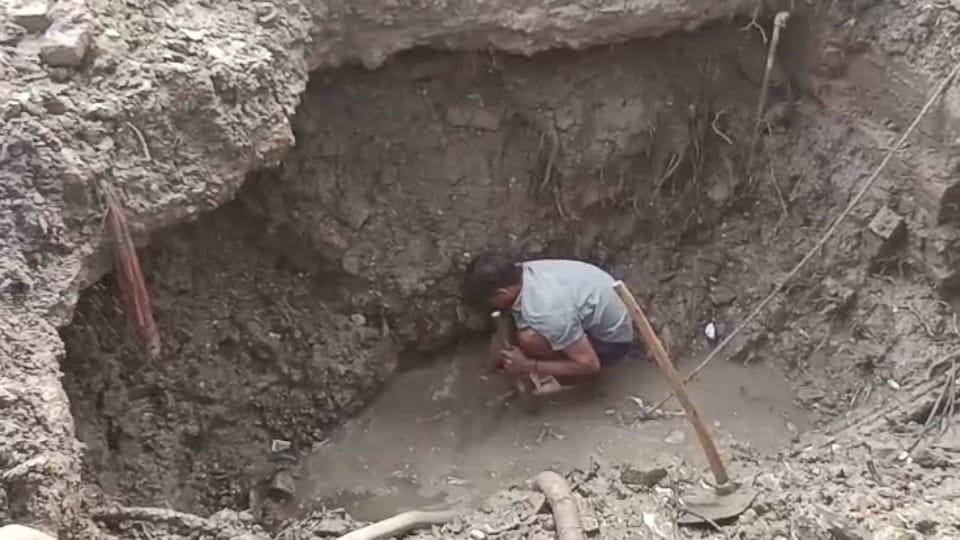 Kanpur The main pipeline has burst in Makrabatganj water supply will be disrupted from today until the 26