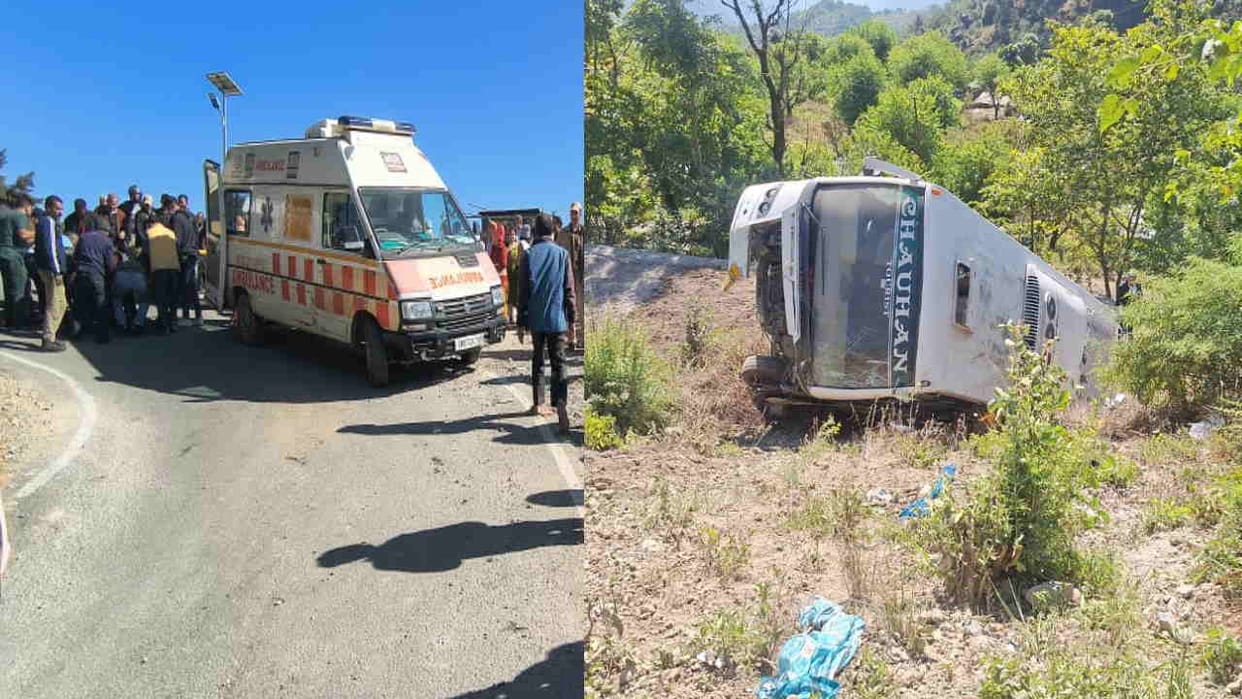 Bus accident near Narendranagar Kunjapuri temple tehri Garhwal death injured read All Updates in hindi