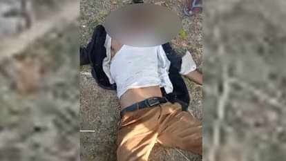Fatehpur: Panic erupts after body of an unidentified youth found on roadside