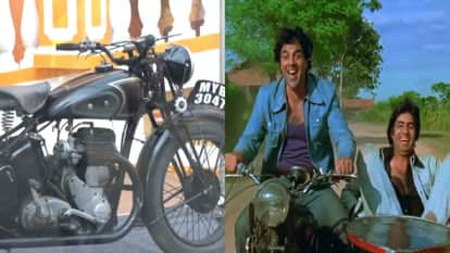 dharmendra tribute iffi goa sholay bike veeru bsa wm20 display emotional fans remembrance 50 years