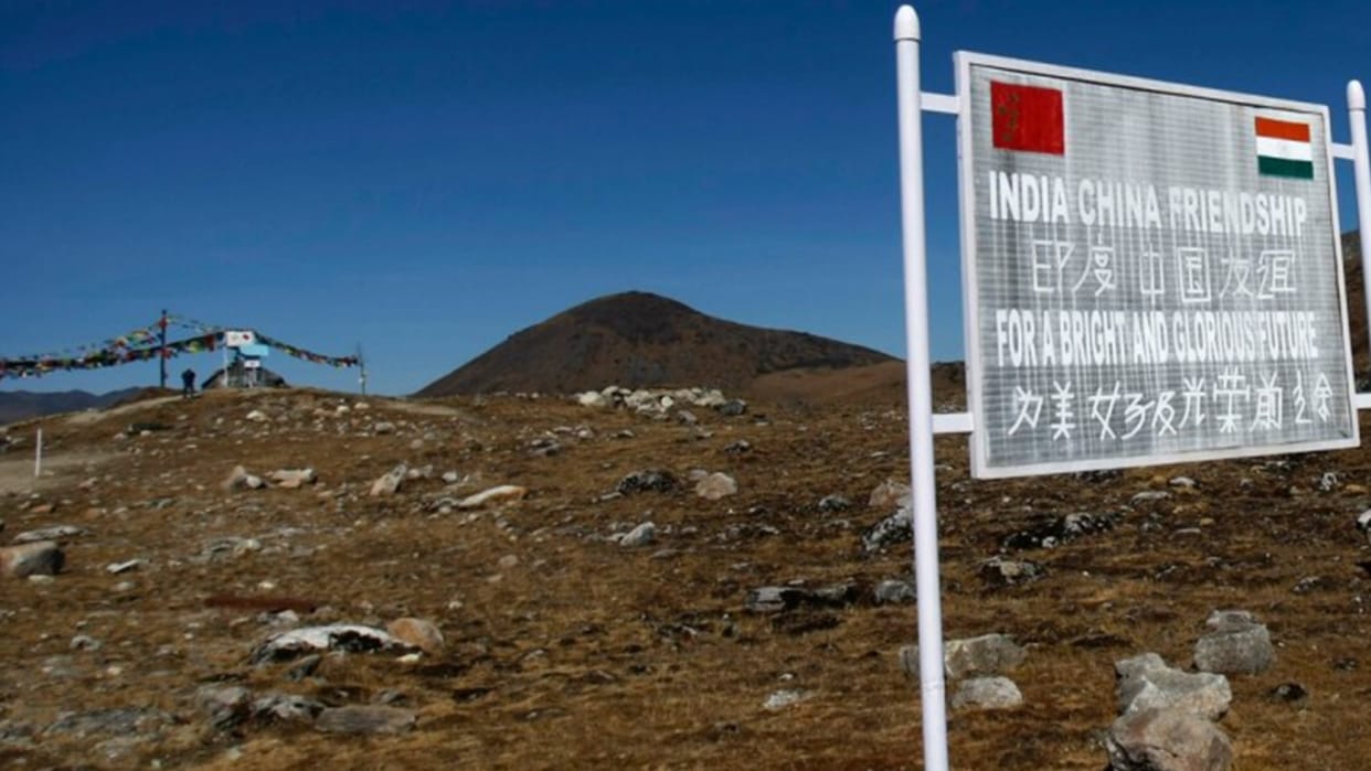 china improving road network on india connecting border aksai chin