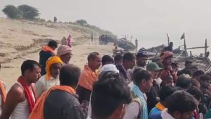 Bihar News: Major accident at Nasriganj Ghat, young man drowned in Ganga after falling from boat