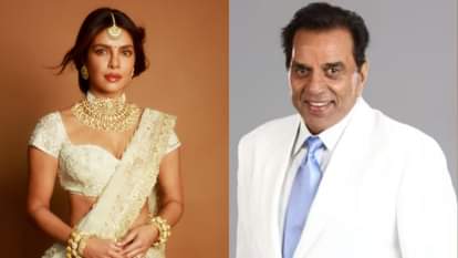 Priyanka Chopra remembers Dharmendra with a clip he was feeling embarrassed being called good looking