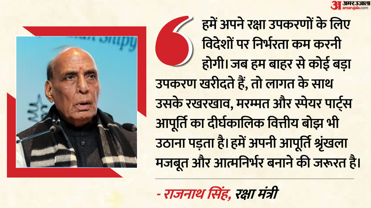 rajnath singh defence minister says indigenisation movement underway india is no longer buyer but manufacturer