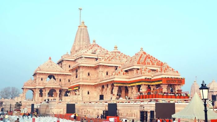 Ram Nagari hoisting ceremony grandeur of Ayodhya is reminiscent of the Treta Yuga