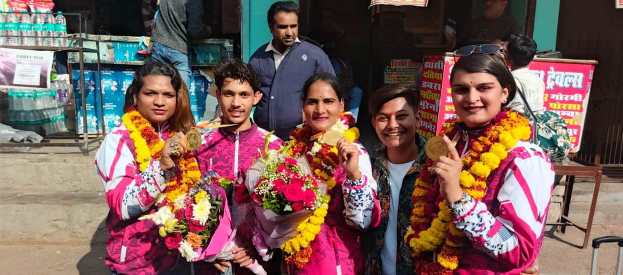Transgender player Ritika Singh from Tonk won gold in Summer Ice Stock Championship 2025