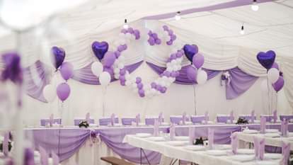 Bride and groom were entering the Haldi ceremony when hydrogen balloons exploded Video goes Viral