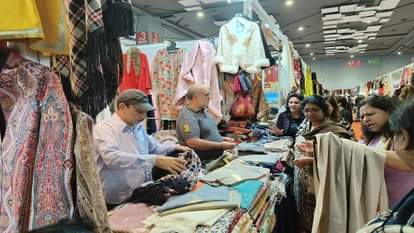 Crowds throng stalls from Uttarakhand, Jammu and Kashmir and Himachal Pradesh at the Delhi Trade Fair