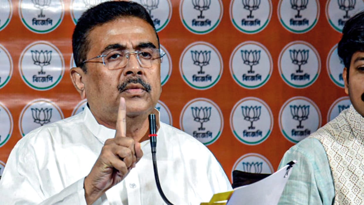 Suvendu Adhikari claims officer sharing counting day duty details, urges ECI action