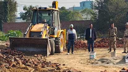 BDA bulldozer run four illegal colonies in Bareilly