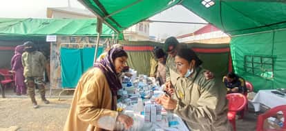 Medical Camp for Women Held by Indian Army at Aloosa, Bandipora