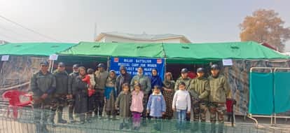 Medical Camp for Women Held by Indian Army at Aloosa, Bandipora