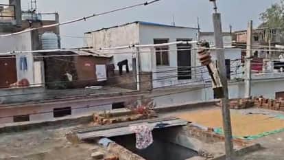 Lalitpur: Municipality Ward 13... dilapidated road, high tension line on rooftops