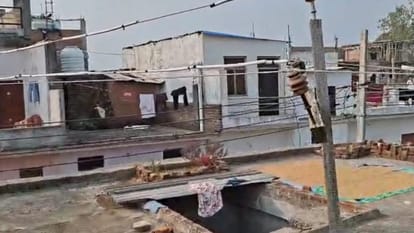 Lalitpur: Municipality Ward 13... dilapidated road, high tension line on rooftops