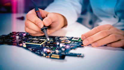 UP has become global hub for electronics manufacturing producing 55 percent of country mobile phones