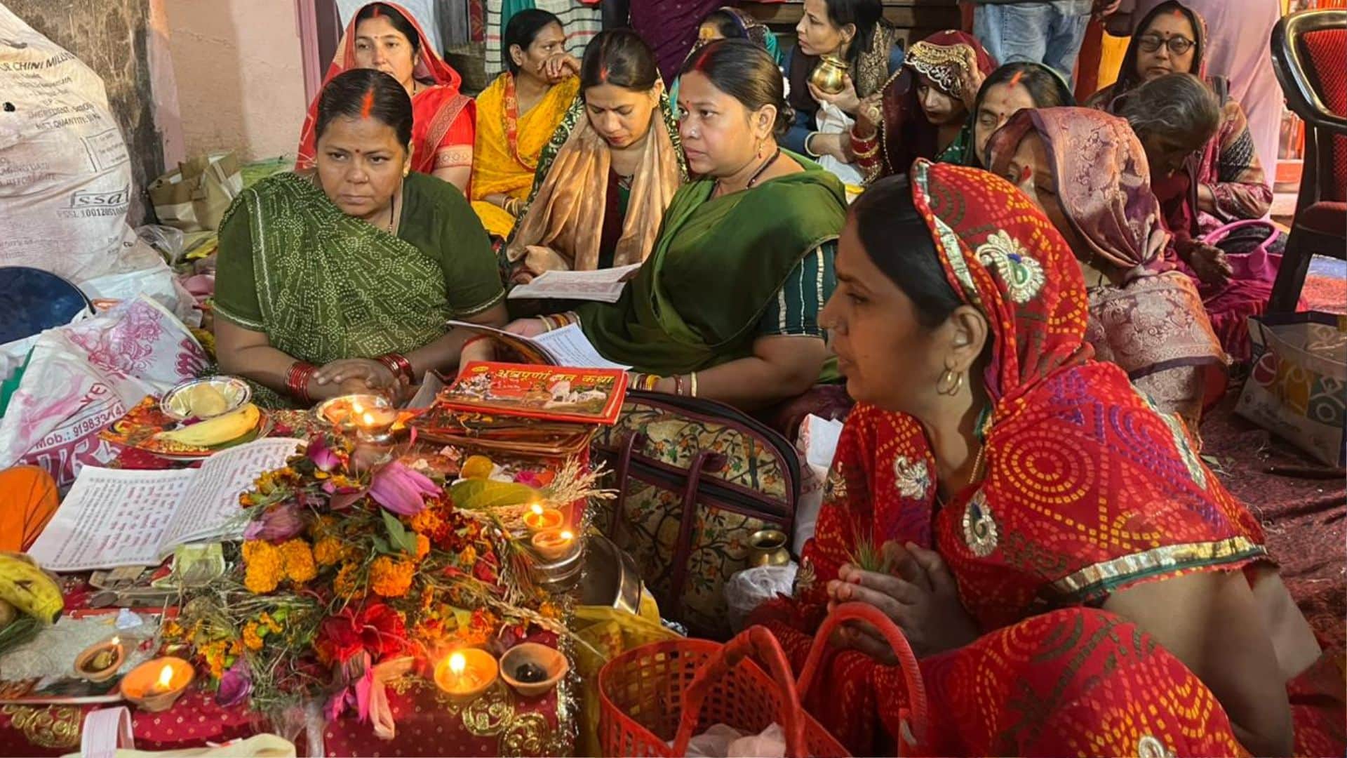 Mahavrata of 17-day of Maa Annapurna completion in varanasi see latest photos