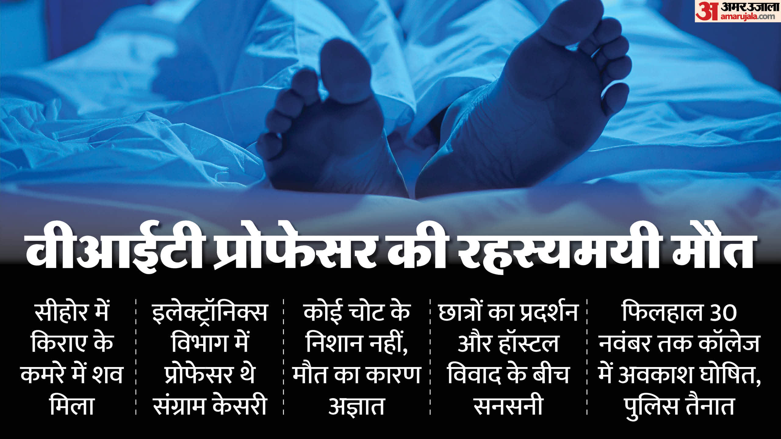 प्रोफेसर की मौत