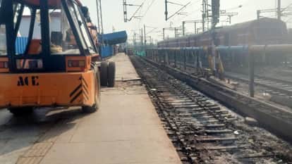 Work begins on new track: 53 trains will be affected for 90 days