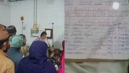 Five patients died in the district hospital in 24 hours.