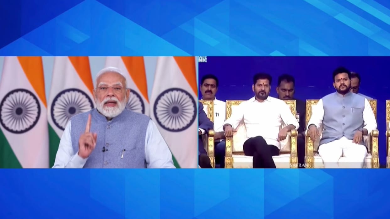 Revanth Reddy Hyderabad-Bengaluru stretch Defence Aerospace Corridor Safran Chairman Ross McInnes statement
