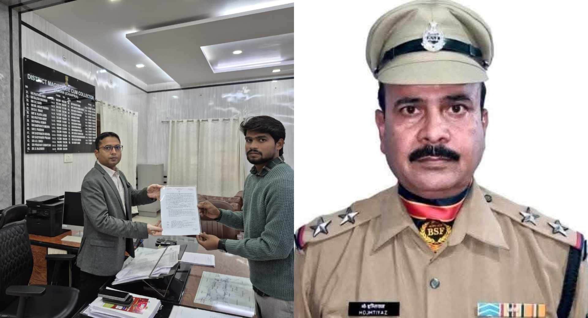 शहीद इम्तियाज़ के पुत्र को मिला सरकारी पद