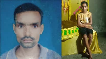 Sitapur News: Bike collides with pickup loaded with tent material, painful death of father and son