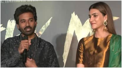 Tere ishq me starcast Kriti sanon and dhanush reached varanasi city
