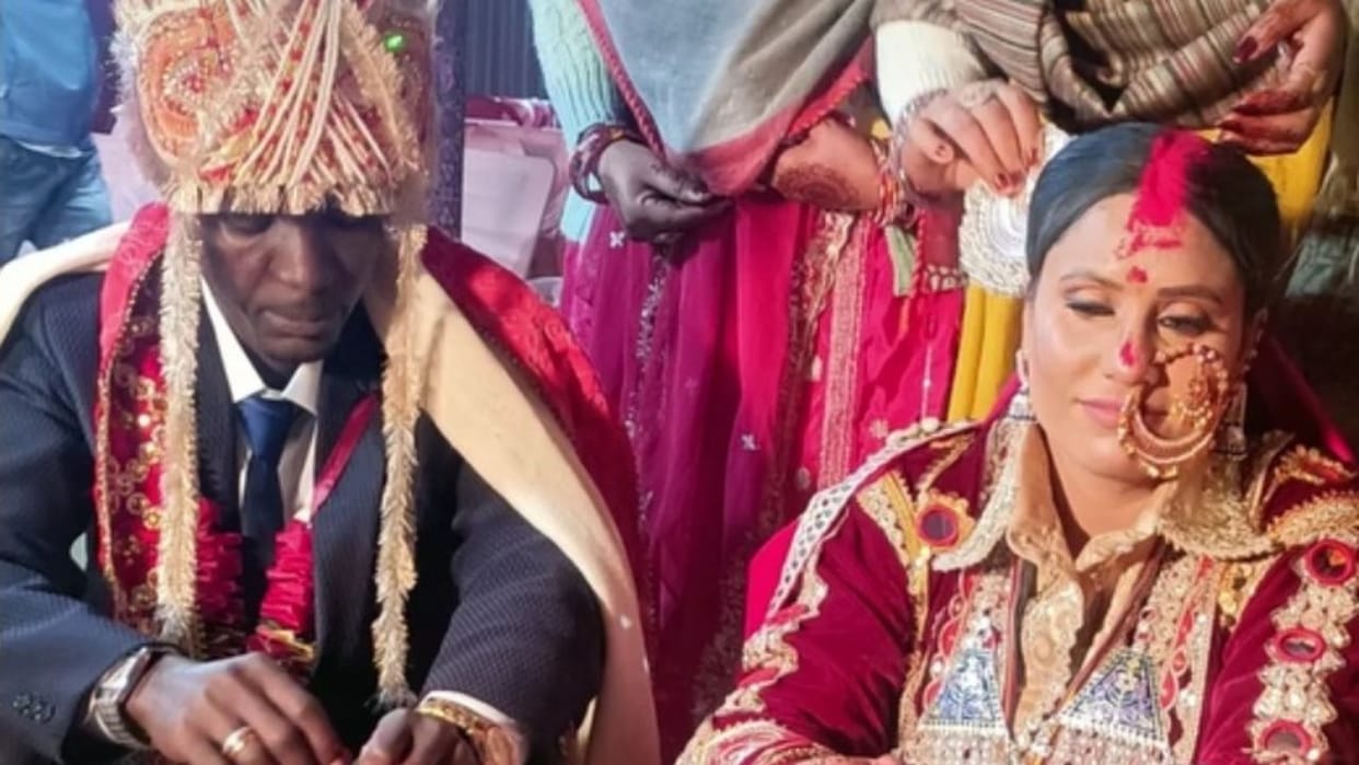 Himachal Friendship turns into love mountaineer Anjali ties the knot with Yves Kaziuka of Rwanda